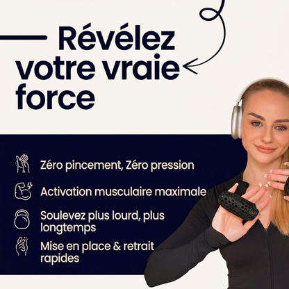 GRÏP™ — Le grip d'entraînement pour femmes qui soulèvent sérieusement